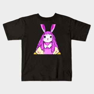 Anime Easter Bunny (MD23ETR021) Kids T-Shirt